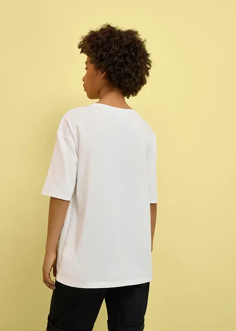 T-shirt loose Smiley World 100% coton, SmileyWorld