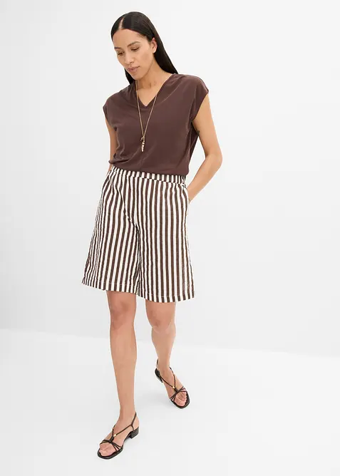 Shirt aus Viskose Piqu&eacute;, bonprix