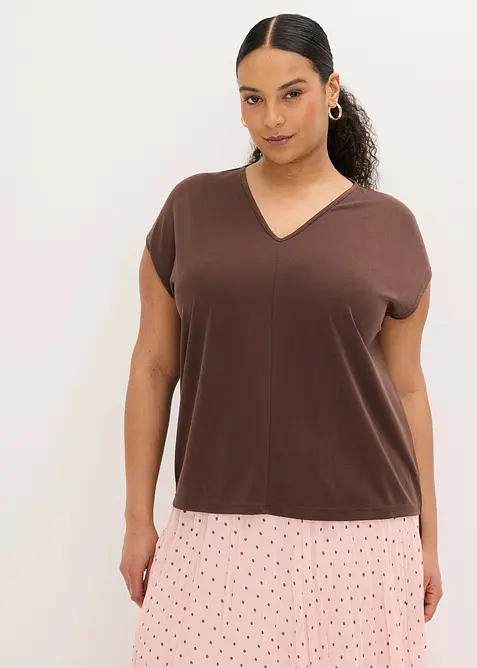 Shirt aus Viskose Piqu&eacute;, bonprix
