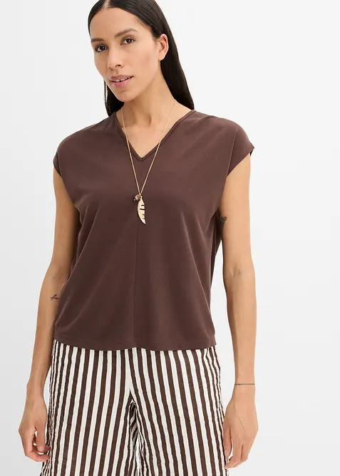 Shirt aus Viskose Piqu&eacute;, bonprix