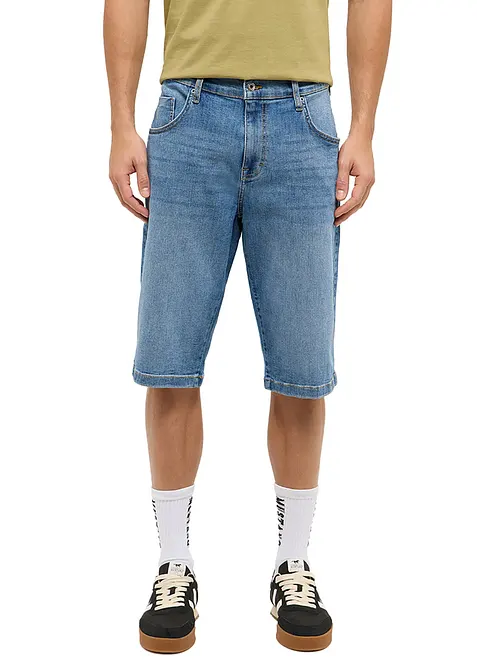 Bermuda extensible Mustang en jean, droit, Mustang Jeans