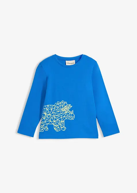 T-shirt manches longues 100% coton, bonprix