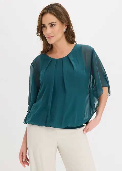 Blouse en mousseline, bonprix