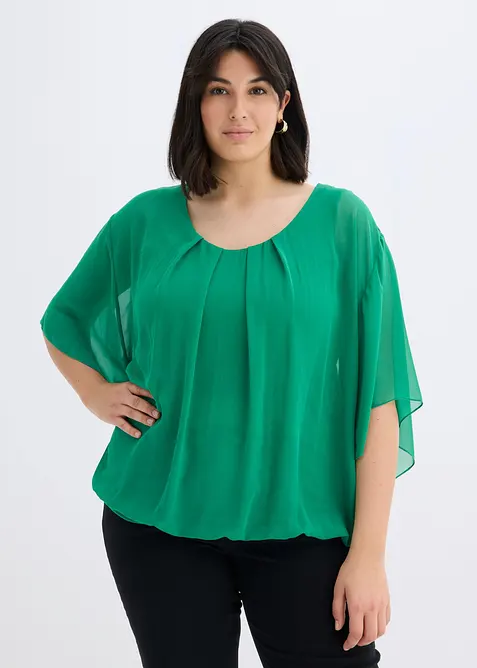 Blouse en mousseline, bonprix