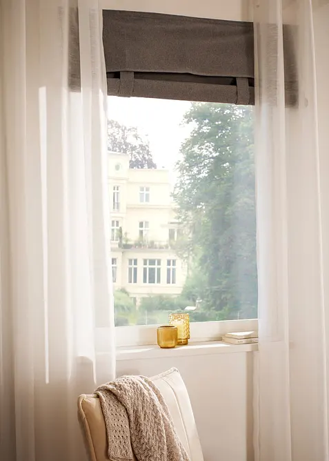 Store bateau occultant uni, bonprix