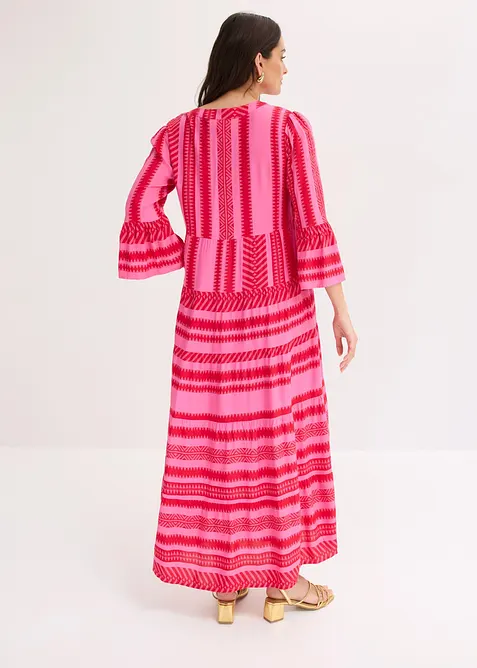 Maxikleid aus flie&szlig;ender Viskose, bonprix