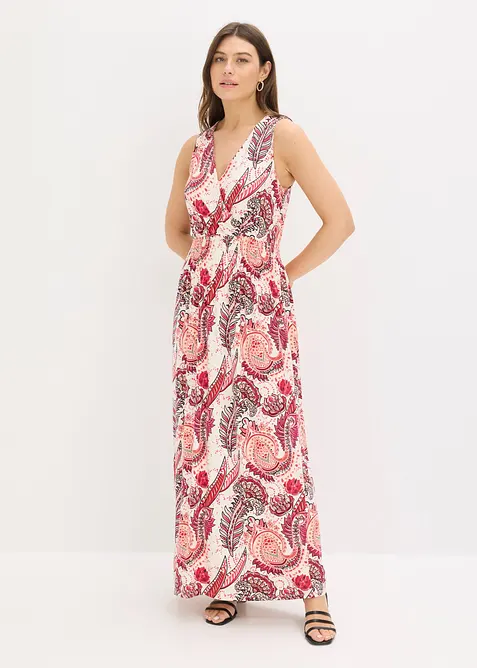 Robe longue en viscose douce et extensible, bonprix