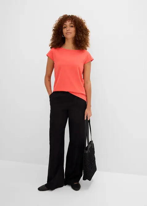 T-Shirt aus reiner Baumwolle, bonprix