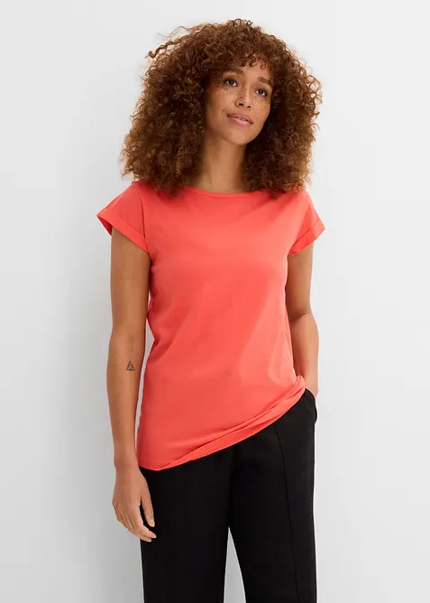 T-Shirt aus reiner Baumwolle, bonprix