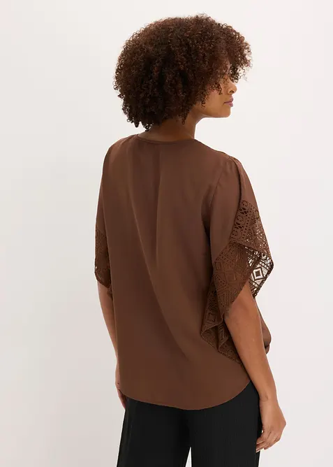 Tunikabluse mit Applikationen, bonprix