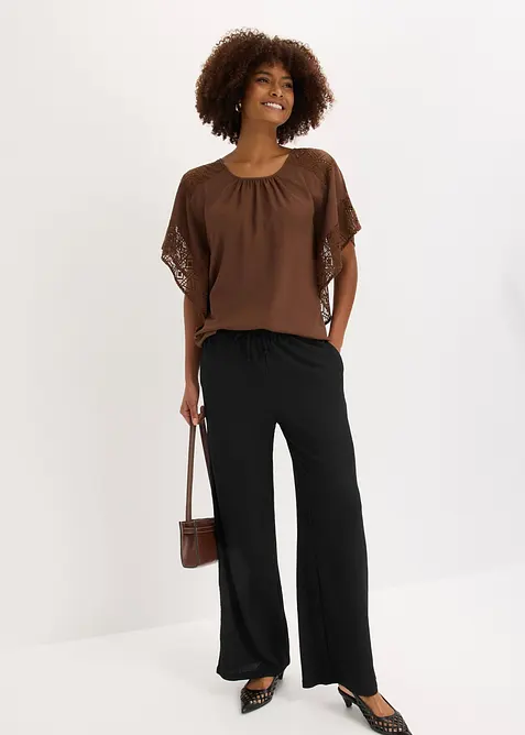 Tunikabluse mit Applikationen, bonprix