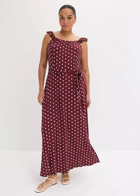 Robe longue imprim&eacute;e, bonprix