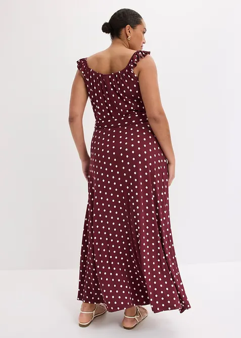 Robe longue imprim&eacute;e, bonprix