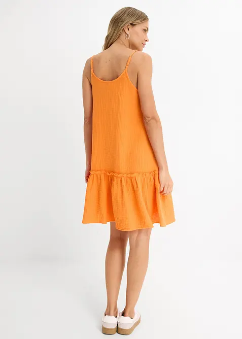 Tr&auml;gerkleid aus Musselin, bonprix