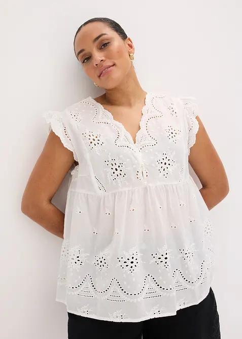 Blouse 100% coton, bonprix