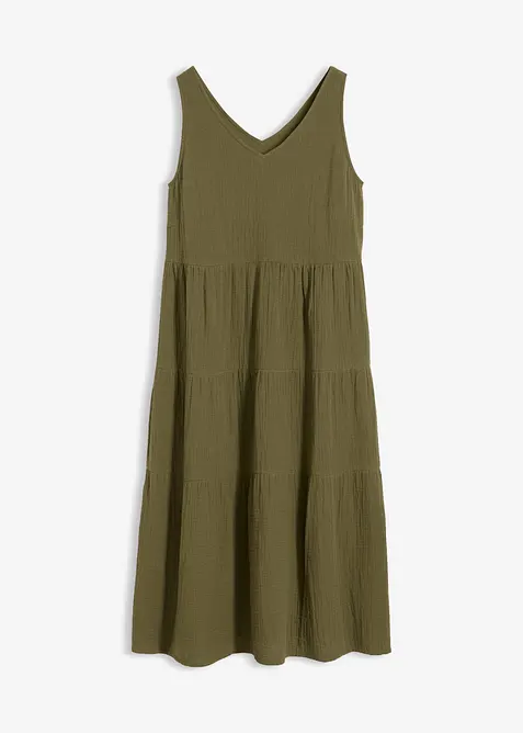 Robe en gaze 100% coton, bonprix