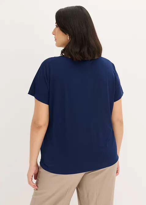 T-shirt avec anneau d&eacute;coratif, bonprix
