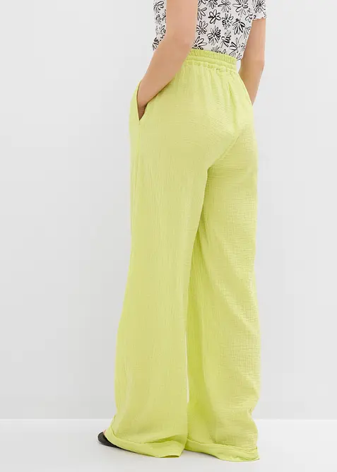 Schlupfhose aus luftigem Musselin, bonprix