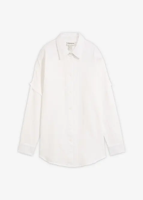 Chemise oversize en gaze de coton a&eacute;rienne, bonprix