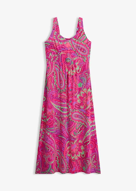 Maxikleid mit dekorativen Schmuck-Steinchen, bonprix