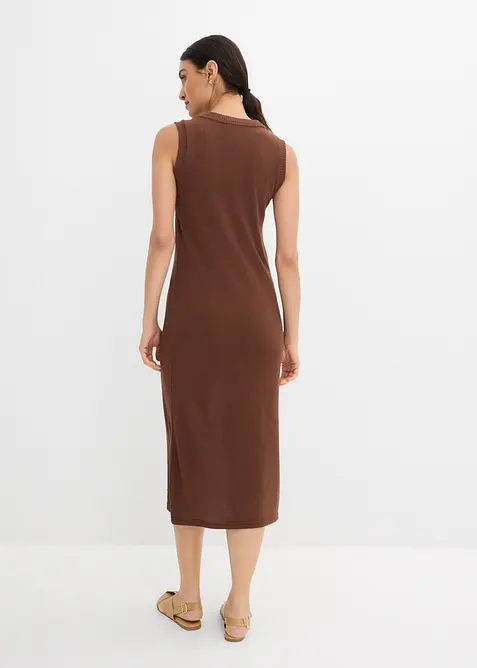 Leichtes Strickkleid aus Viskose-Mix, bonprix