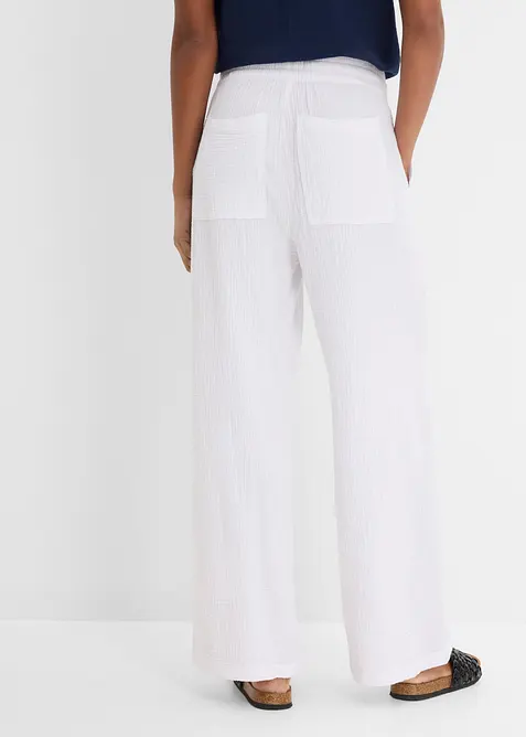 Hose aus luftigem Musselin, bonprix