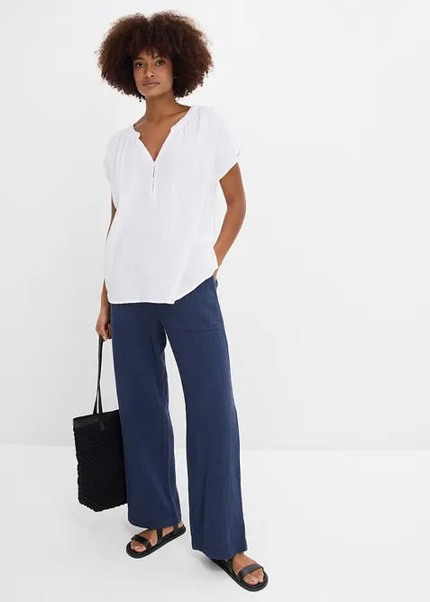 Hose aus luftigem Musselin, bonprix