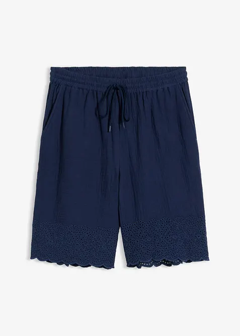 Bermuda aus luftigem Musselin, bonprix