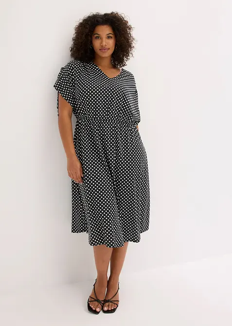 Jerseykleid aus softem Modal-Mix, bonprix