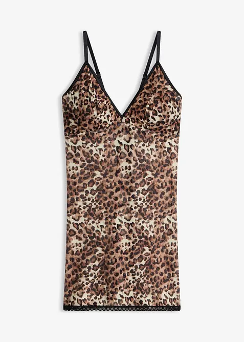 Kleid aus Leo Mesh, bonprix
