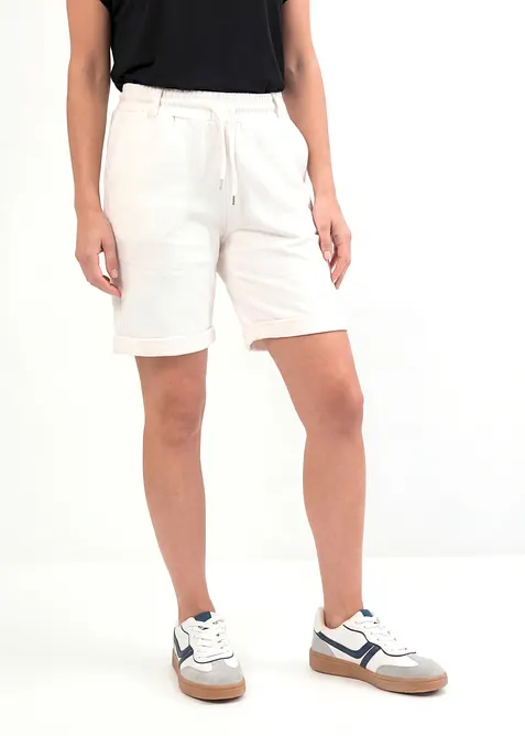 Sweat-Bermuda aus reiner Bio-Baumwolle, bonprix