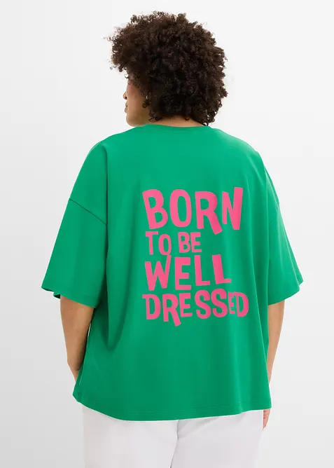 T-shirt oversize 100% coton, bonprix