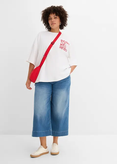 T-shirt oversize 100% coton, bonprix
