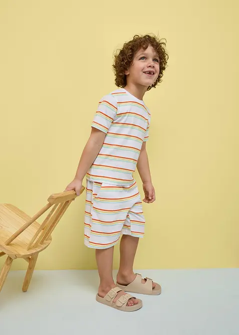 Lot de 3 bermudas en jersey 100% coton, bonprix