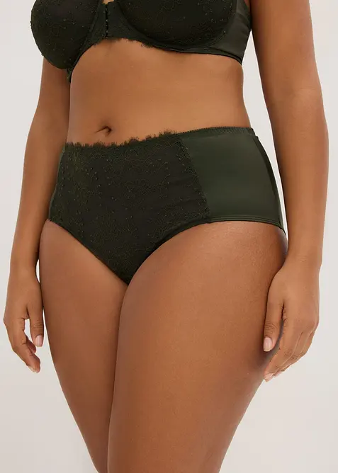 Culotte maxi &agrave; dentelle florale, bonprix