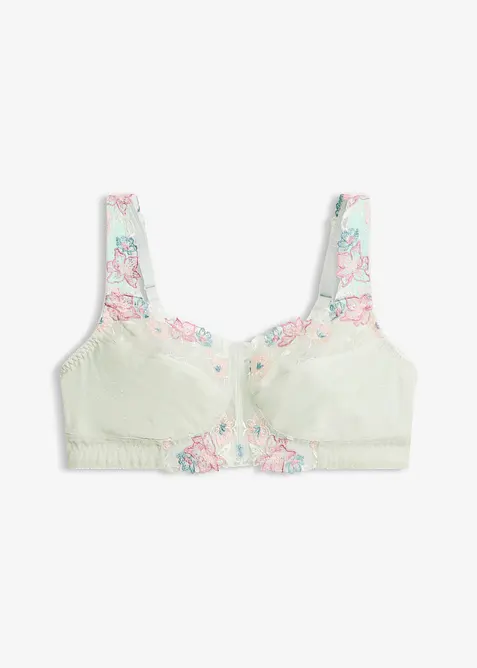 Soutien-gorge grand maintien sans armatures, bretelles rembourr&eacute;es, bonprix