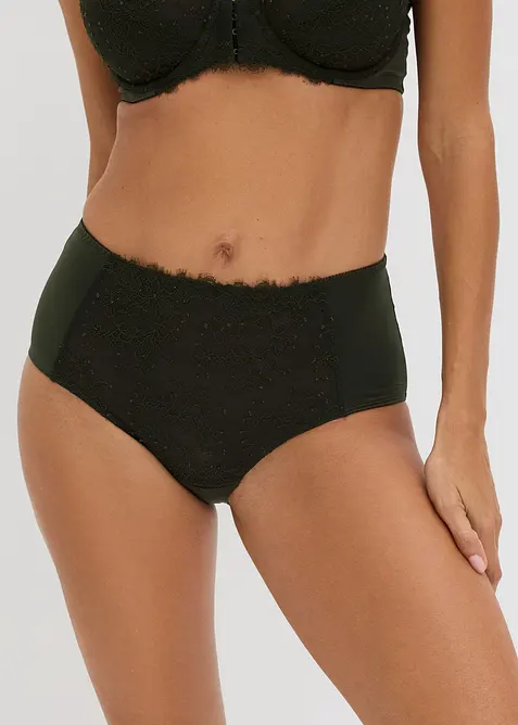 Culotte maxi &agrave; dentelle florale, bonprix