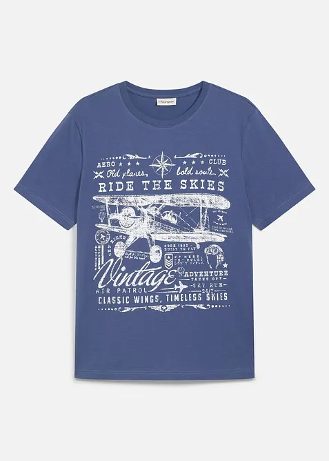 T-Shirt aus reiner Bio-Baumwolle, bonprix