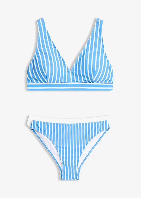 Bikini brassi&egrave;re &agrave; col V (ens. 2&nbsp;pces), bonprix