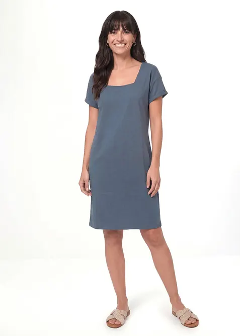 Jerseykleid mit reiner Bio-Baumwolle, bonprix