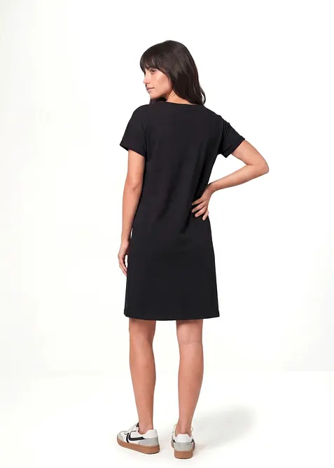 Jerseykleid mit reiner Bio-Baumwolle, bonprix