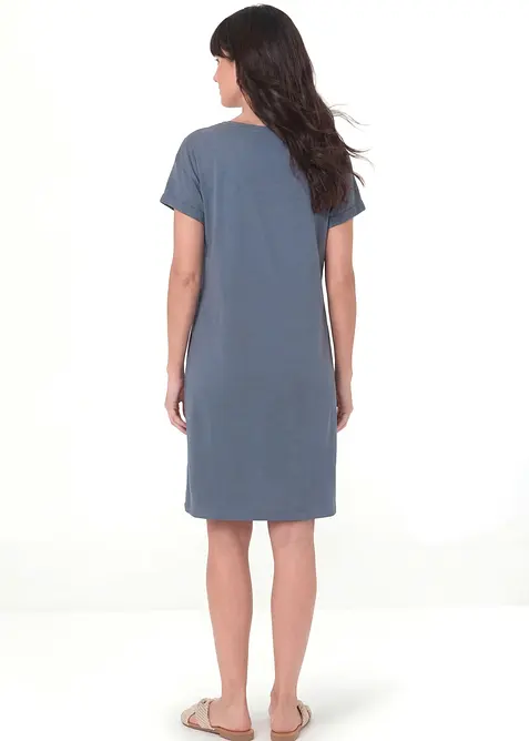 Jerseykleid mit reiner Bio-Baumwolle, bonprix