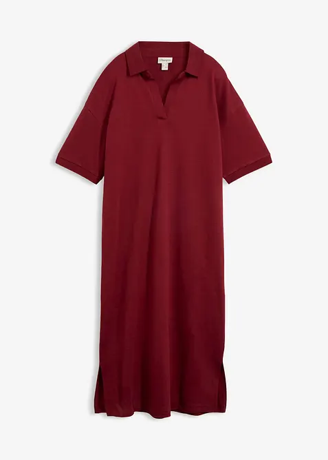 Polo Midikleid aus reiner Bio-Baumwolle, bonprix
