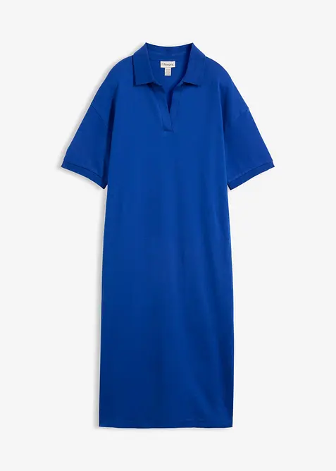 Polo Midikleid aus reiner Bio-Baumwolle, bonprix