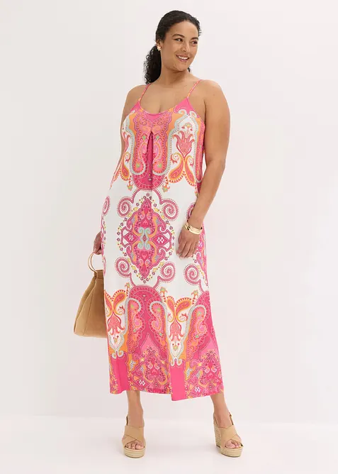 Robe longue et douce en jersey viscose, bonprix