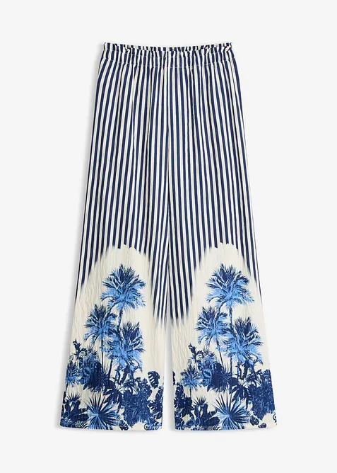 Pantalon palazzo fluide, bonprix
