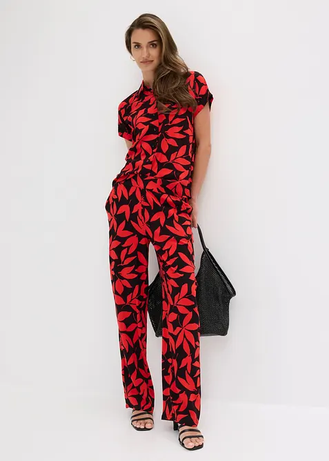 Palazzo-Hose aus flie&szlig;ender Viskose, bonprix