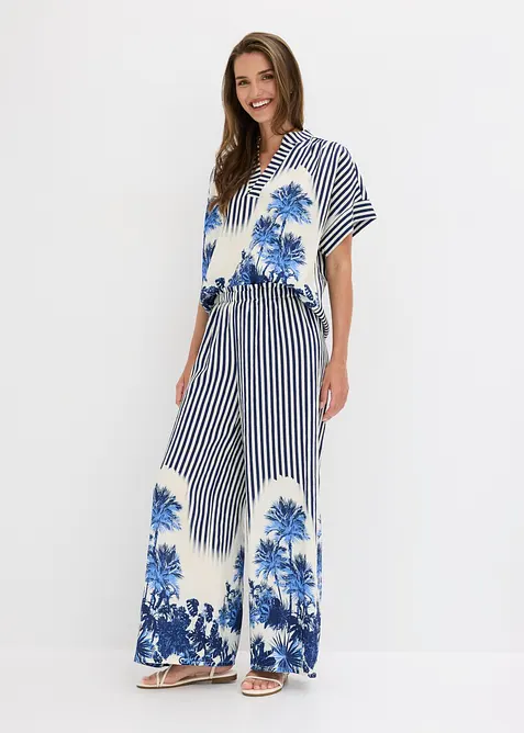 Pantalon palazzo fluide, bonprix