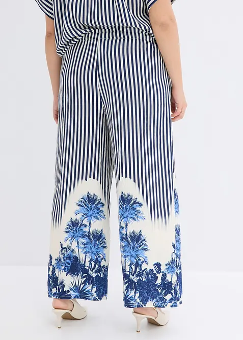 Pantalon palazzo fluide, bonprix