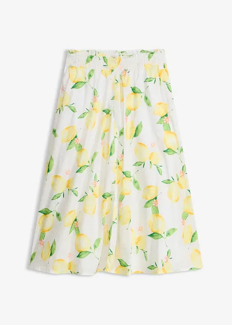 Jupe midi 100% coton, bonprix